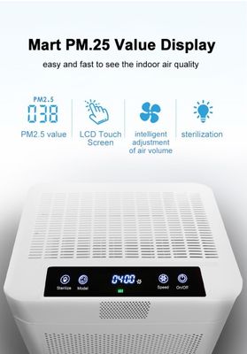 130W মেডিকেল HEPA UV লাইট এয়ার পিউরিফায়ার প্লাজমা