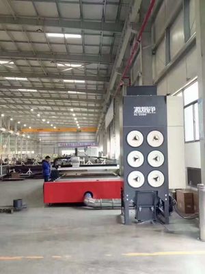 কাঠের কাজের জন্য 7500W পালস ব্যাক ব্লোয়িং লেজার ডাস্ট কালেক্টর