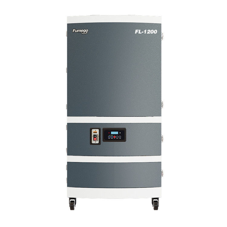 4 স্তর 800 মি 3 / এইচ ওয়েল্ডিং ডাস্ট কালেক্টর 900W সোল্ডার ফিউম ফিল্টার